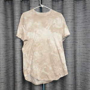 Men’s Hollister Beige Tye Dye Shirt
